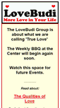 Mobile Screenshot of lovebudi.com