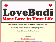 Tablet Screenshot of lovebudi.com